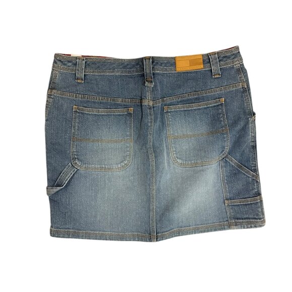Tommy Hilfiger Women's Stretch Mini Jean Skirt - Picture 2 of 6